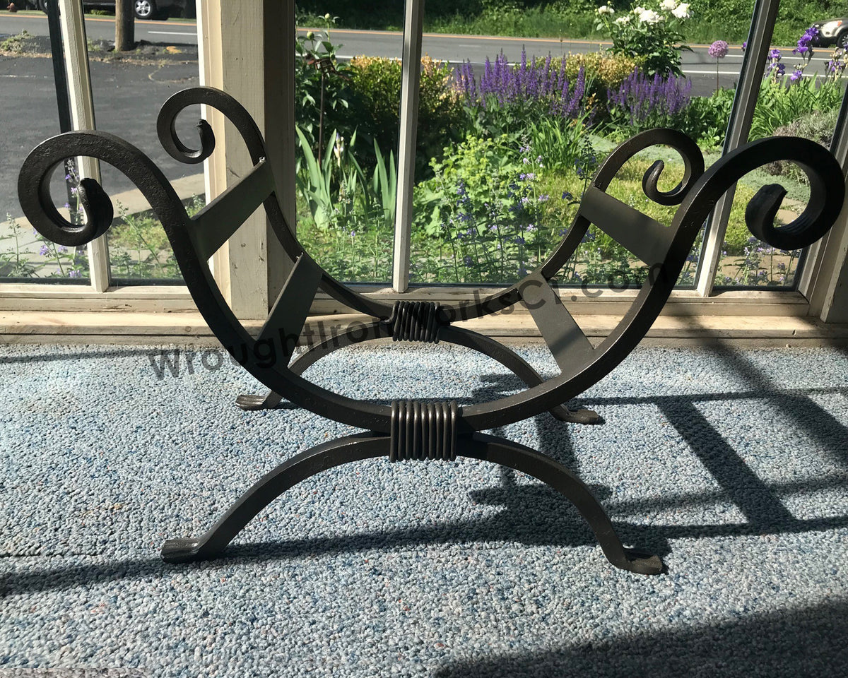 Wrought Iron Firewood Rack Wrought Iron Works