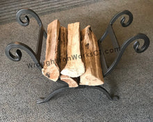 Wrought Iron Firewood Rack